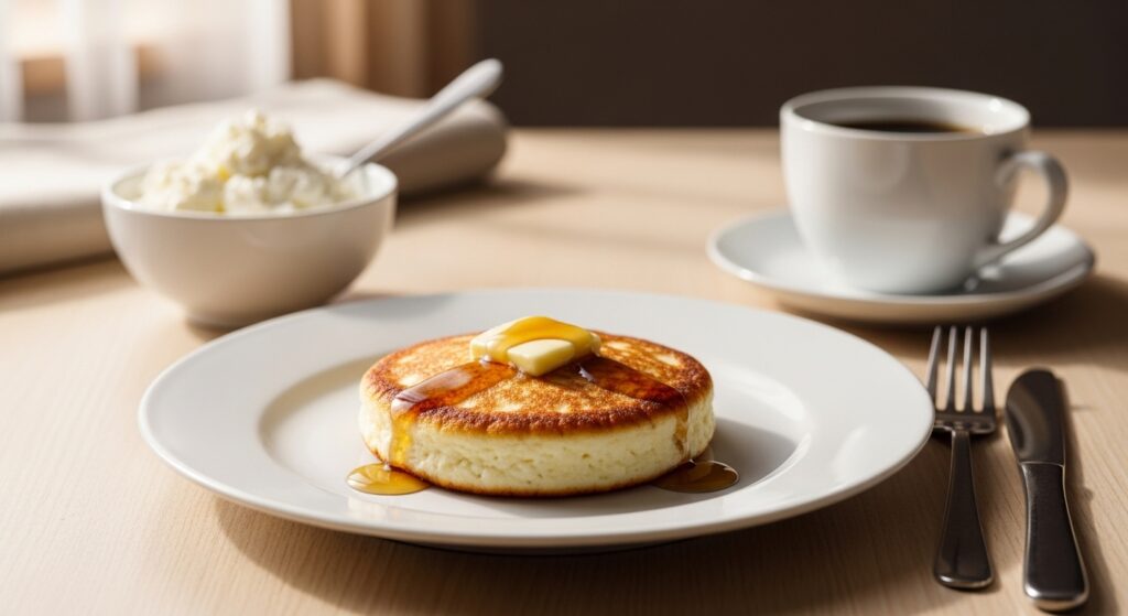 Single Serve Cottage Cheese Pancake