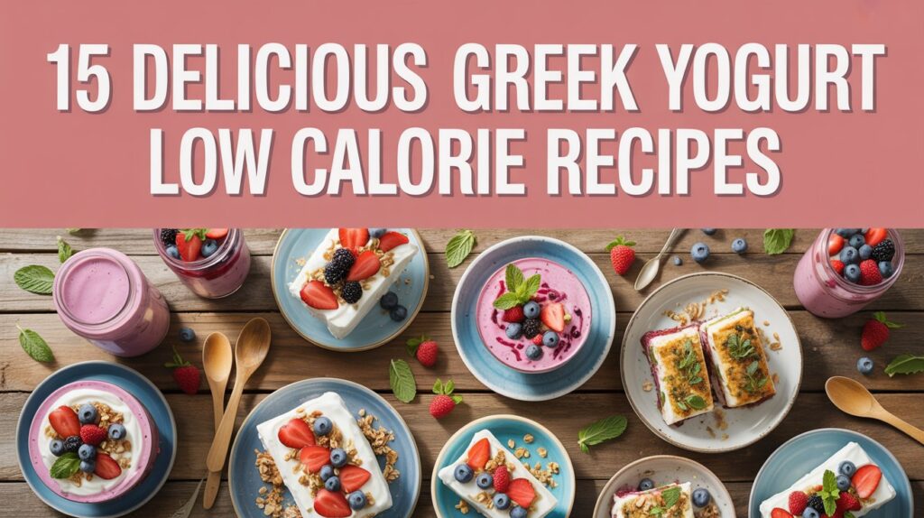 15 Delicious Greek Yogurt Low Calorie Recipes You’ll Actually Enjoy Making