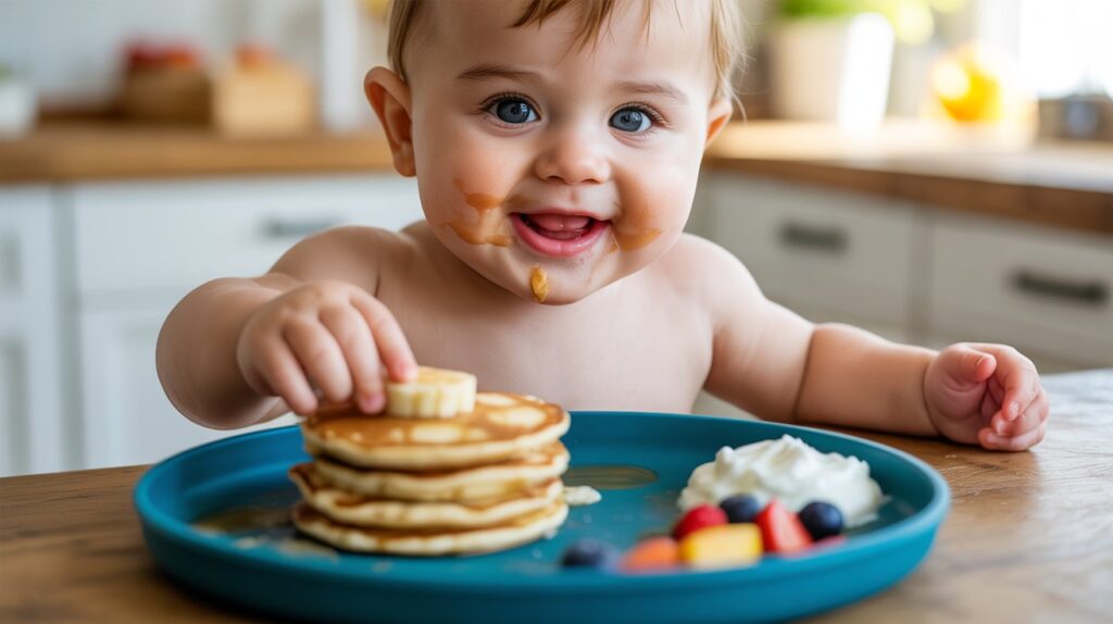3-Ingredient Banana Pancakes for Babies (Easy, Healthy & Perfect for Tiny Hands)