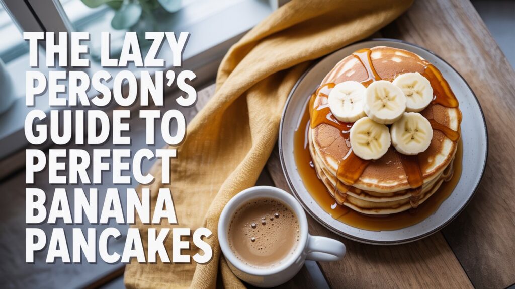 easy 3 ingredient banana pancakes