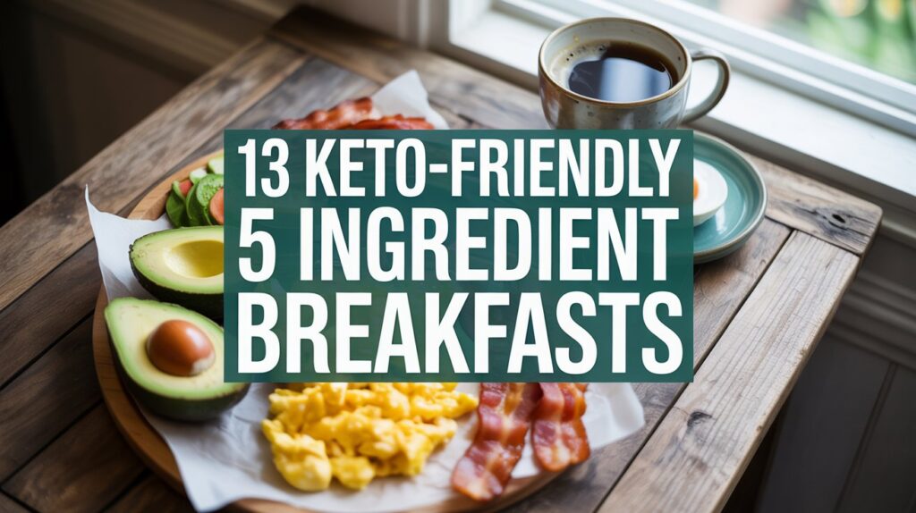 13 Keto-Friendly 5 Ingredient Meals for Breakfast