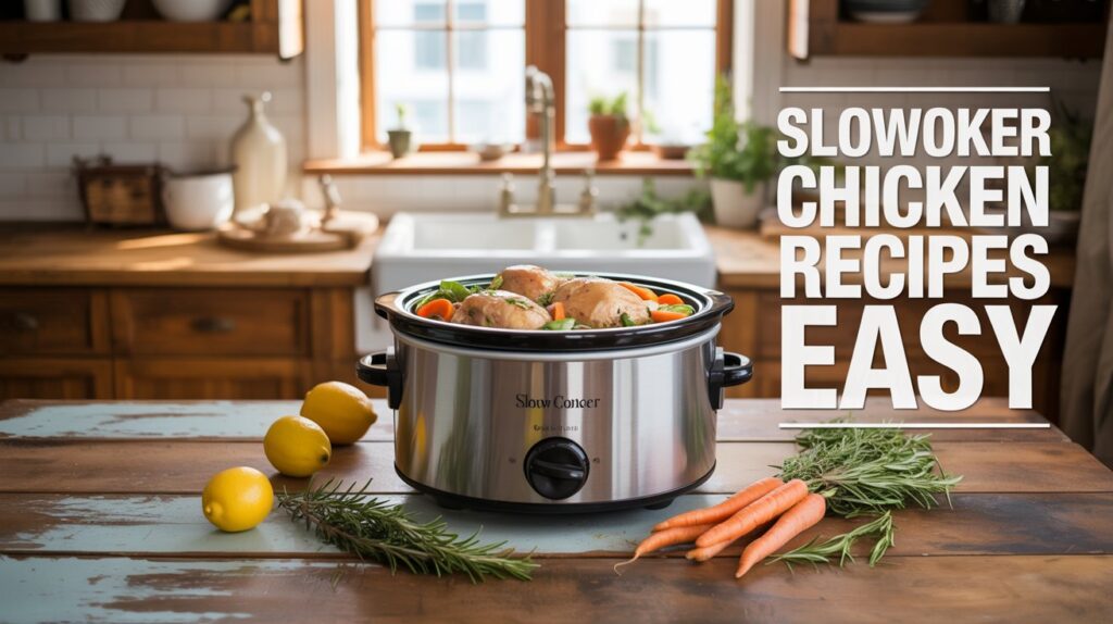 Slow Cooker Chicken Recipes Easy, Healthy, and Packed with Flavor