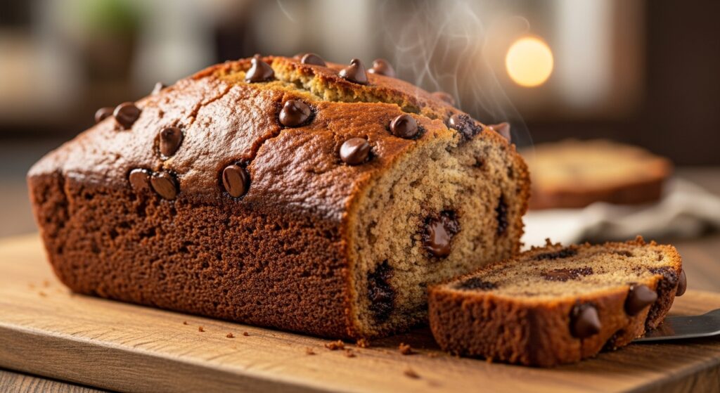 Banana Bread Recipe with Chocolate Chips