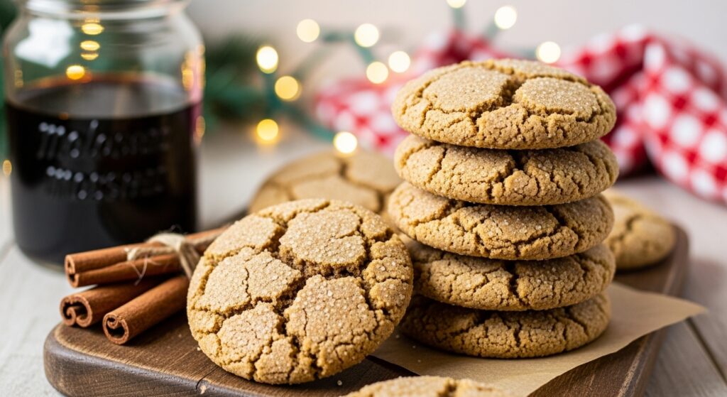 Chewy Gingerbread Molasses Cookies (Better Than The Bakery)