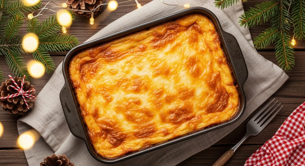 Recipe for Christmas Morning Breakfast Casserole