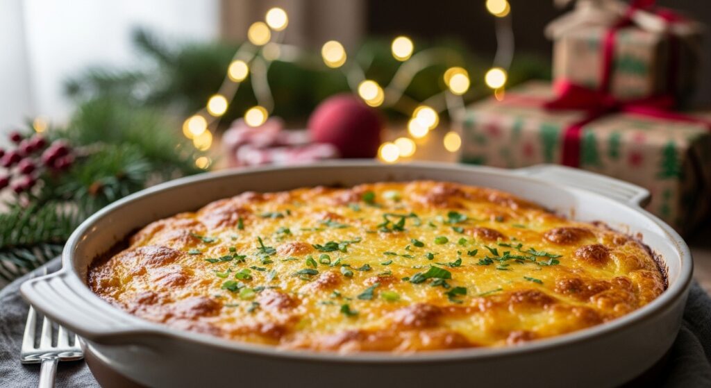Gluten Free Christmas Morning Breakfast Casserole