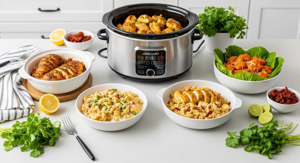 Low Carb Slow Cooker Chicken Recipes