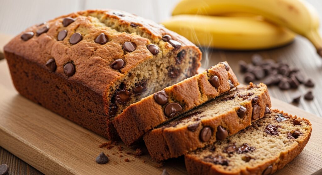 Banana Chocolate Chip Loaf