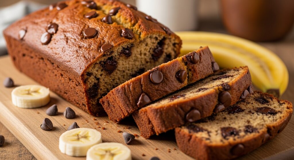 2 Banana Bread Chocolate Chip Recipe