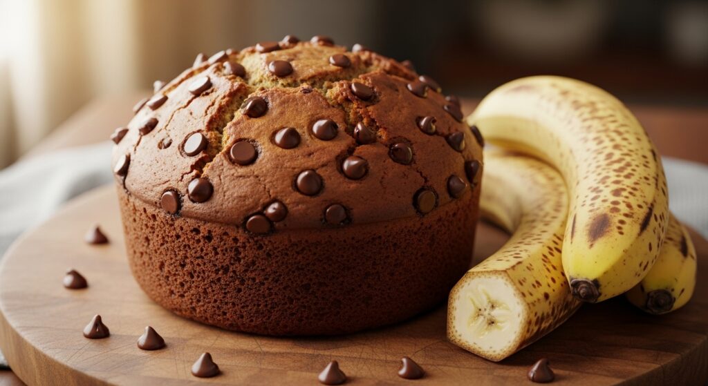 2 Banana Chocolate Chip Bread