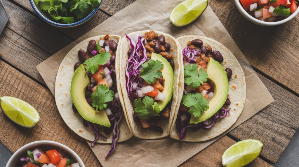 Vegan Black Bean Tacos