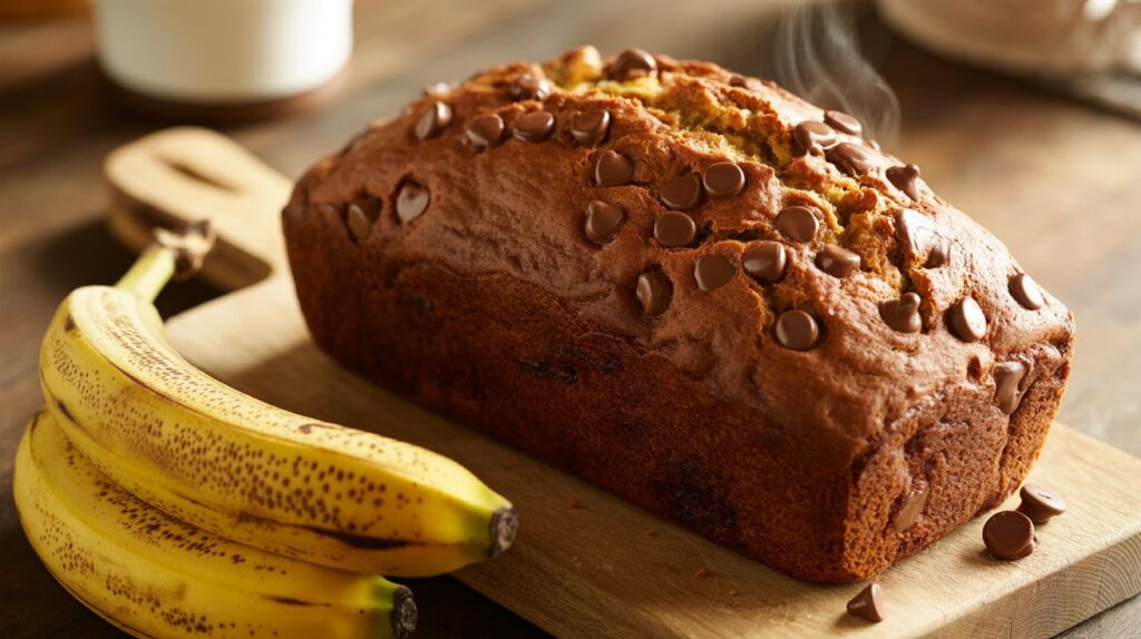 2 Banana Bread Recipe with Chocolate Chips