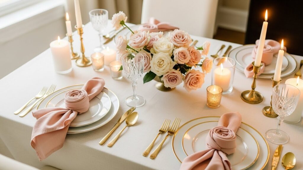 How to Decorate Dinner Table for Valentine's Day