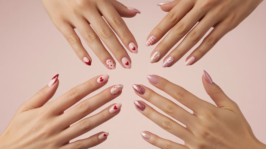 10 Easy Valentine’s Day Nail Art Ideas Anyone Can Try