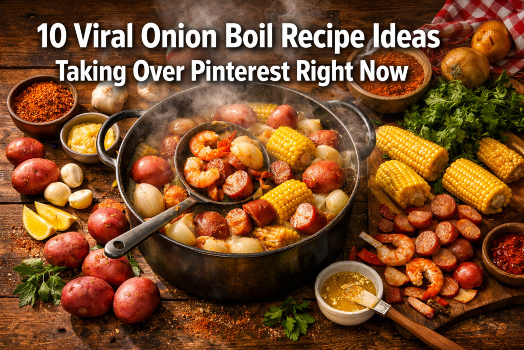 10 Viral Onion Boil Recipe Ideas Taking Over Pinterest Right Now
