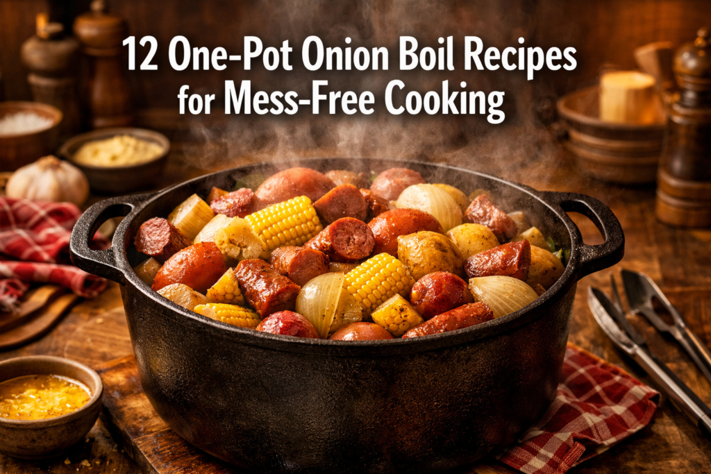 12 One-Pot Onion Boil Recipes for Mess-Free Cooking