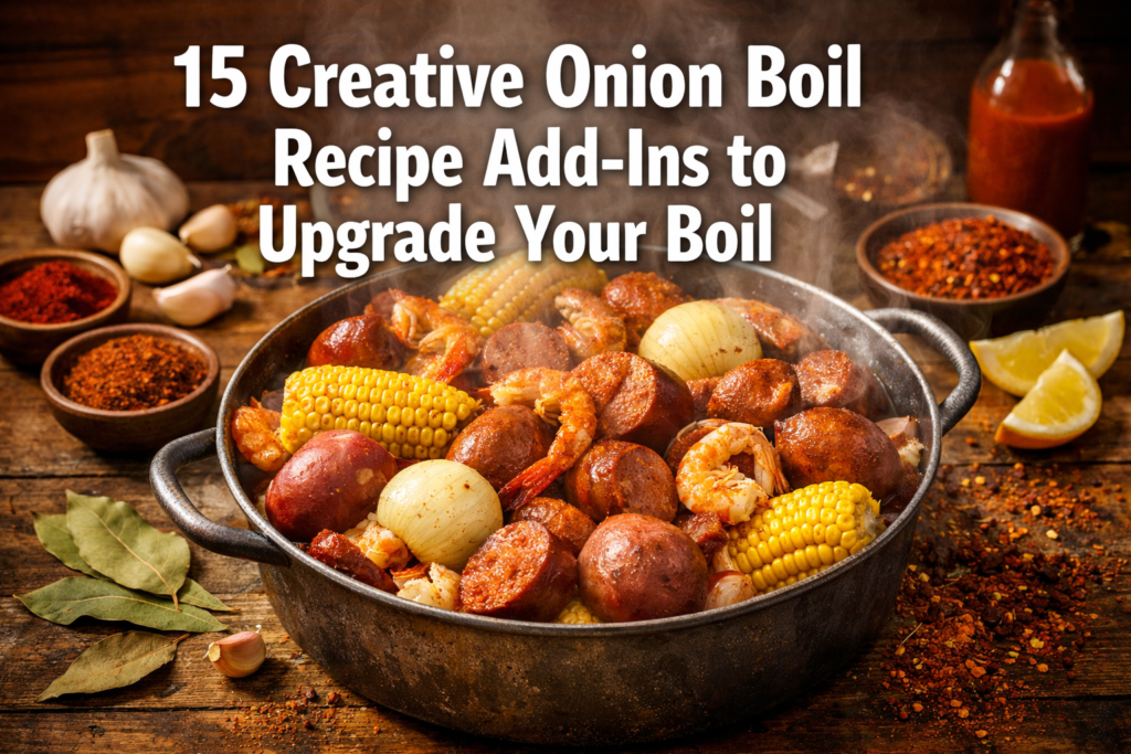 15 Creative Onion Boil Recipe Add-Ins to Upgrade Your Boil