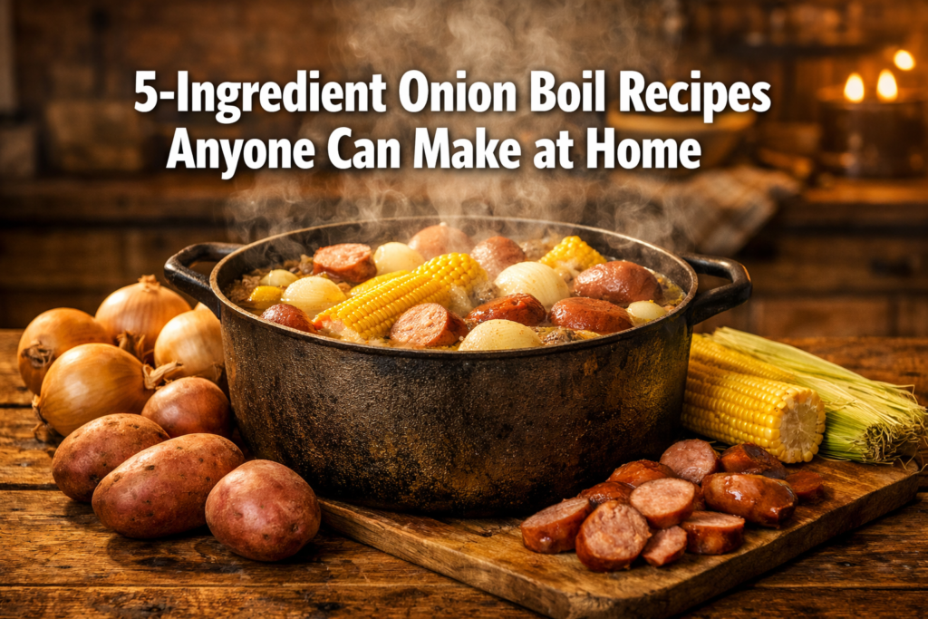 5-Ingredient Onion Boil Recipes Anyone Can Make at Home