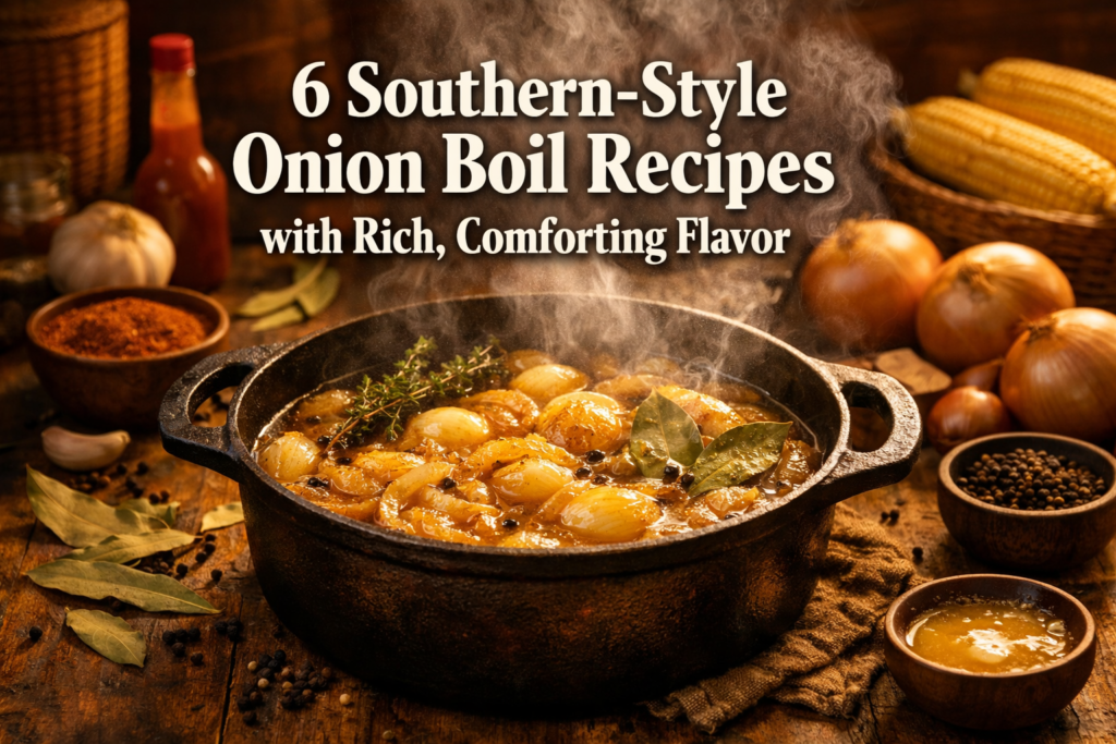 6 Southern-Style Onion Boil Recipes with Rich, Comforting Flavor