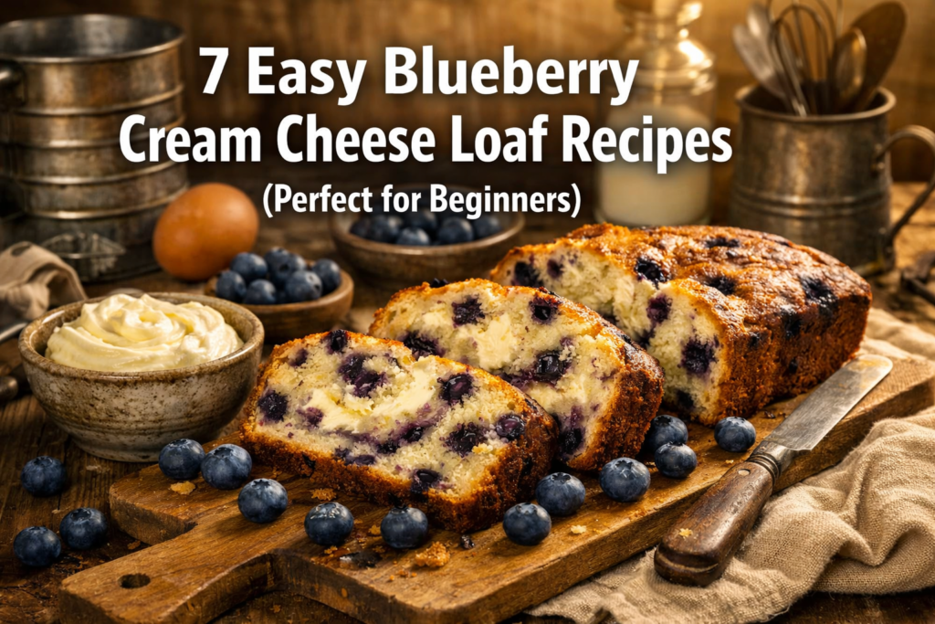7 Easy Blueberry Cream Cheese Loaf Recipes (Perfect for Beginners)