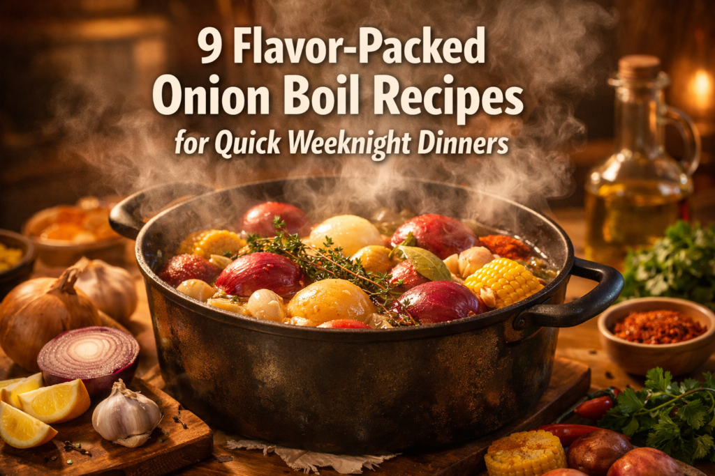 9 Flavor-Packed Onion Boil Recipes for Quick Weeknight Dinners