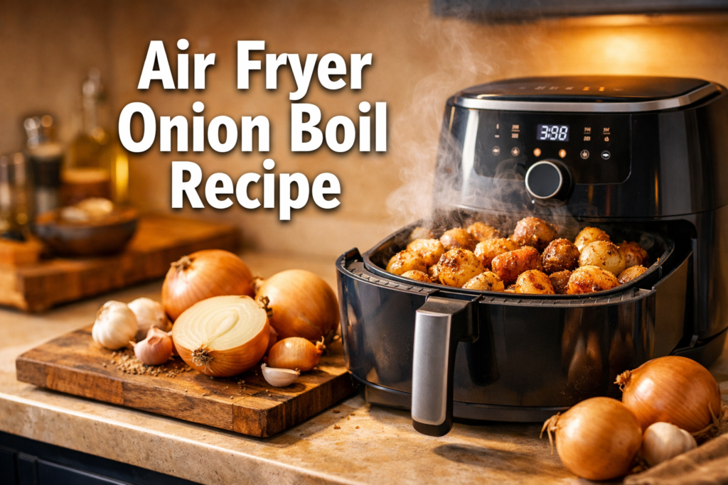 Air Fryer Onion Boil Recipe