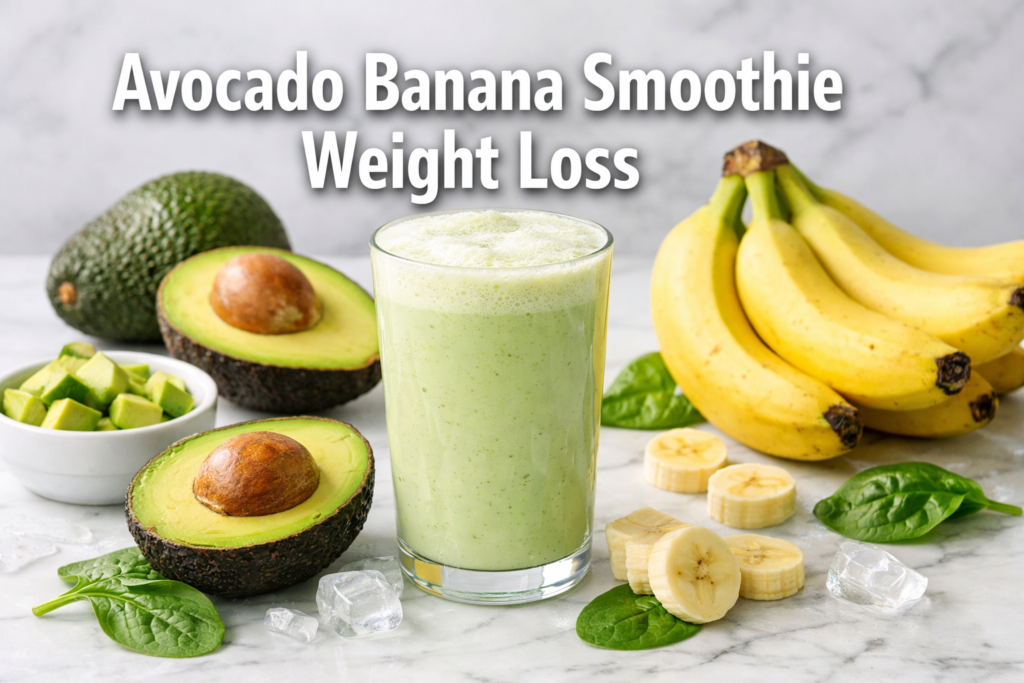 Avocado Banana Smoothie Weight Loss