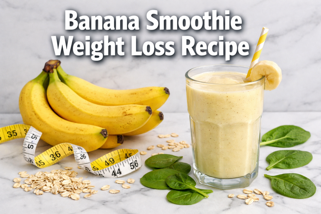 Banana Smoothie Weight Loss Recipe
