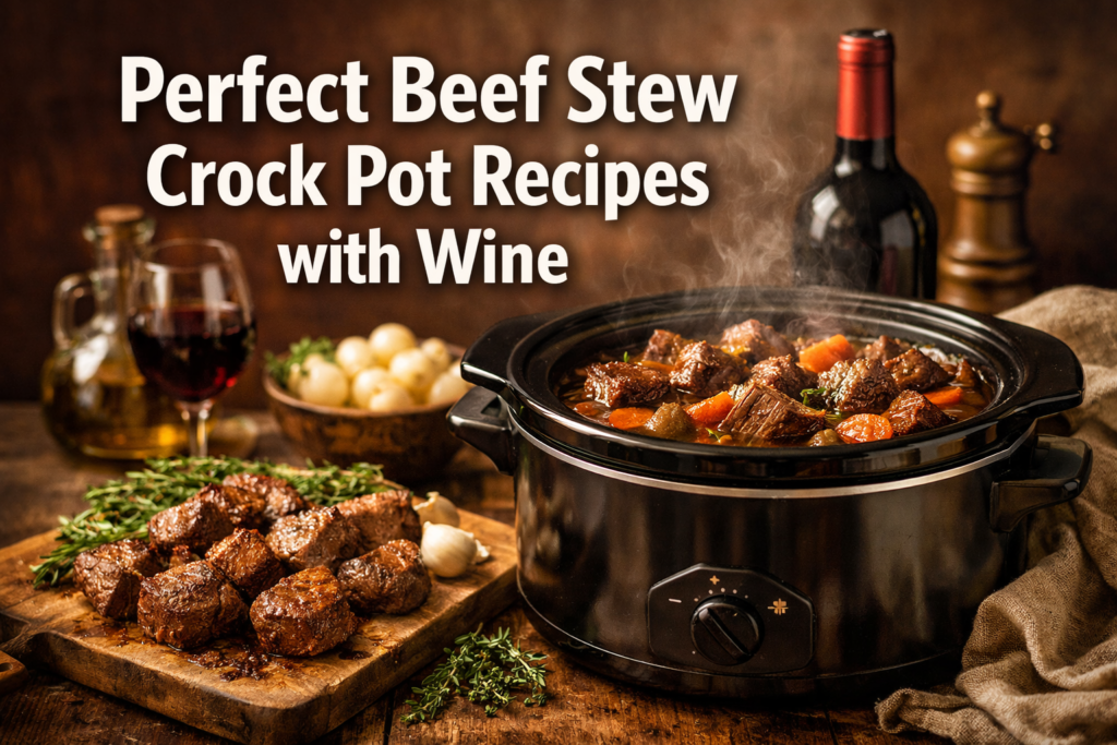 Beef Stew Crock Pot Recipes Wine