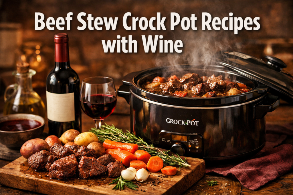 Beef Stew Crock Pot Recipes with Wine