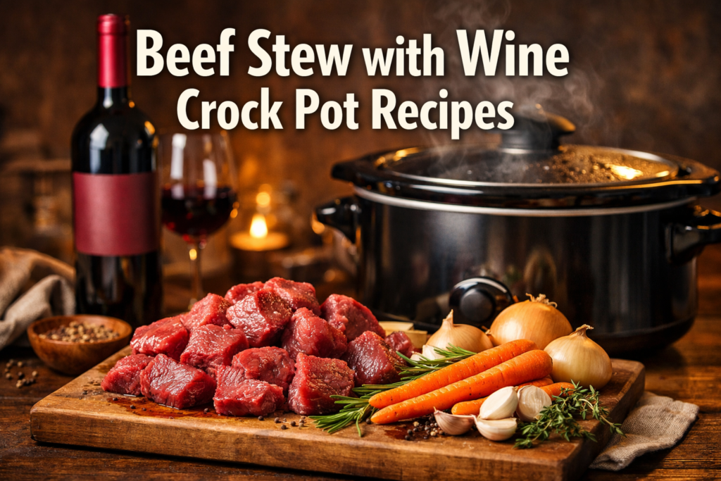 Beef Stew with Wine Crock Pot Recipes
