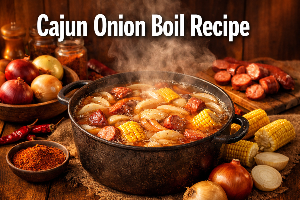Cajun Onion Boil Recipe