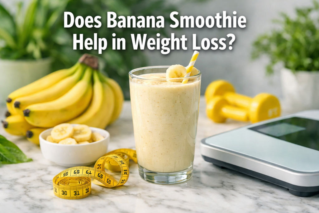 Does Banana Smoothie Help in Weight Loss