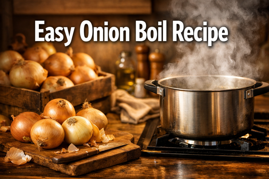 Easy Onion Boil Recipe
