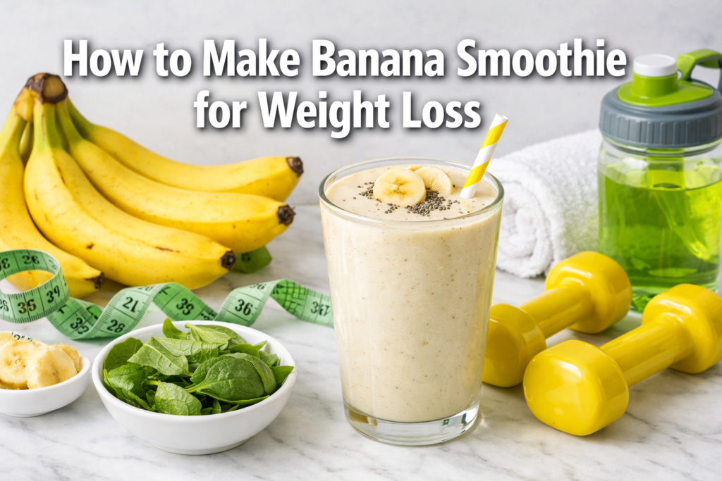How to Make Banana Smoothie for Weight Loss