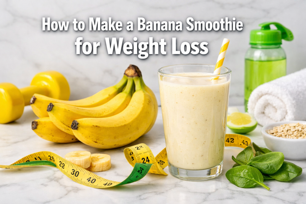 How to Make a Banana Smoothie for Weight Loss