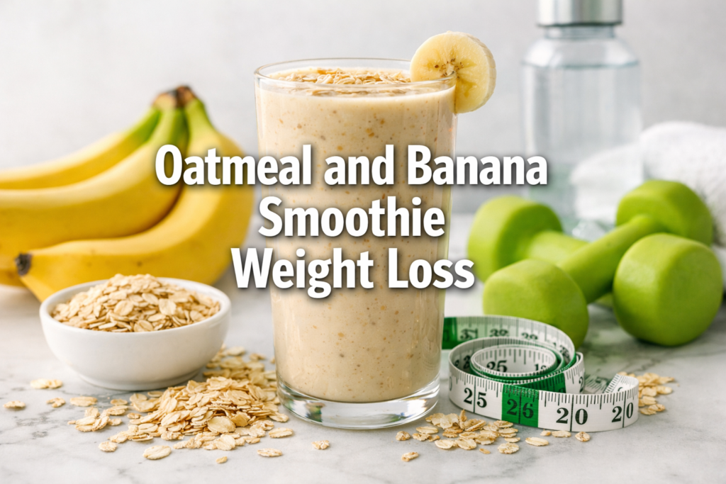 Oatmeal and Banana Smoothie Weight Loss
