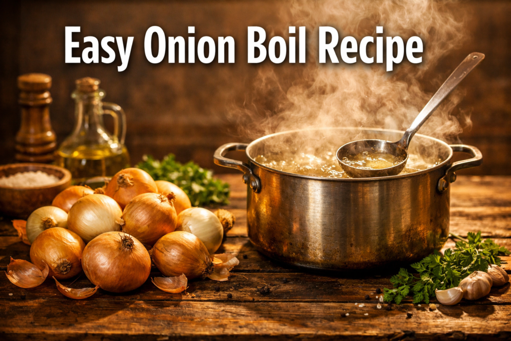 Onion Boil Recipe