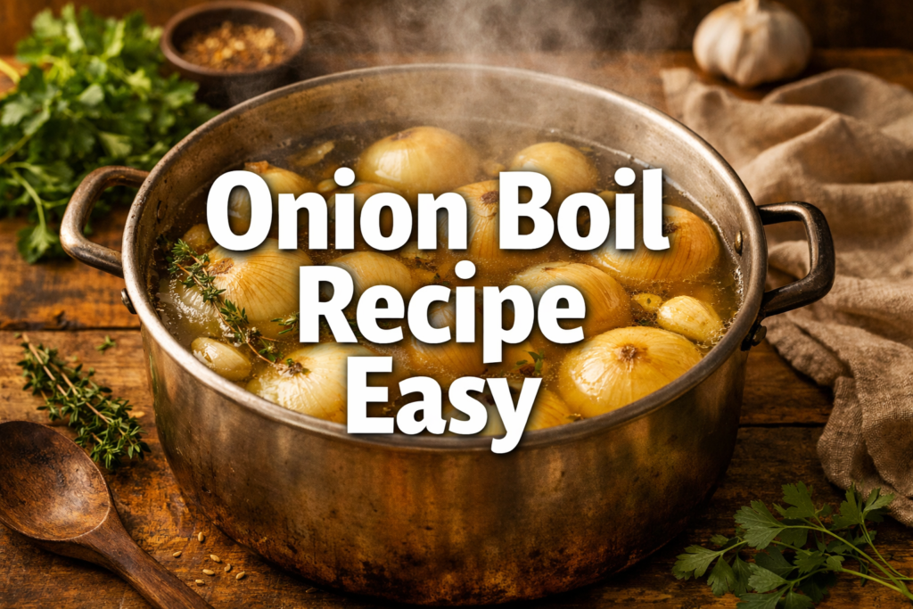 Onion Boil Recipe Easy