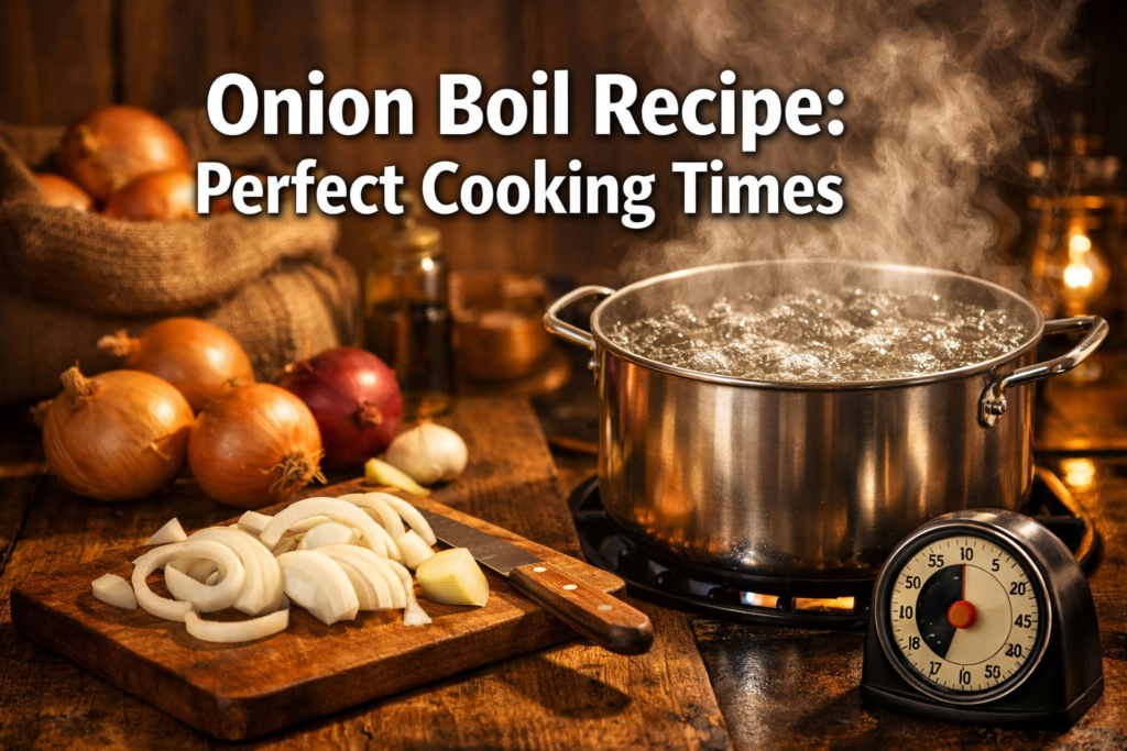 Onion Boil Recipe How Long to Cook