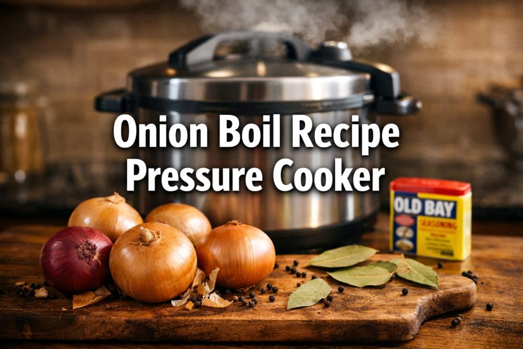 Onion Boil Recipe Pressure Cooker
