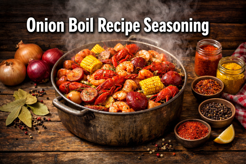 Onion Boil Recipe Seasoning