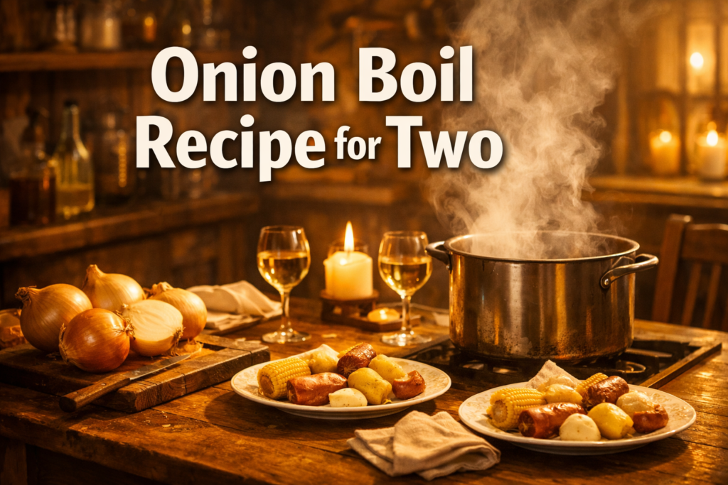 Onion Boil Recipe for Two
