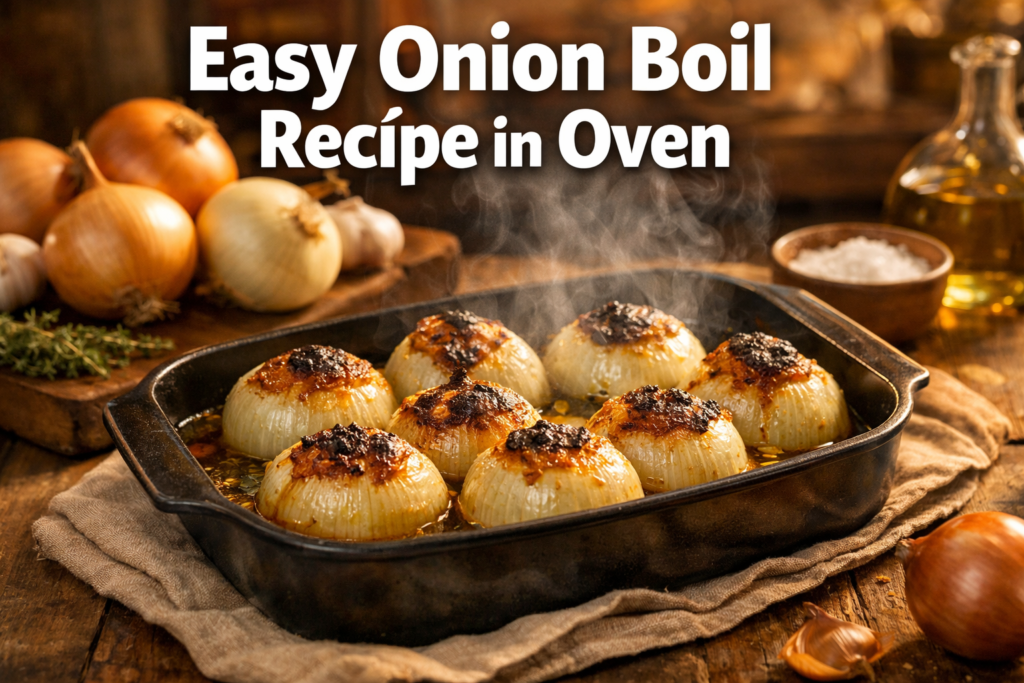 Onion Boil Recipe in Oven