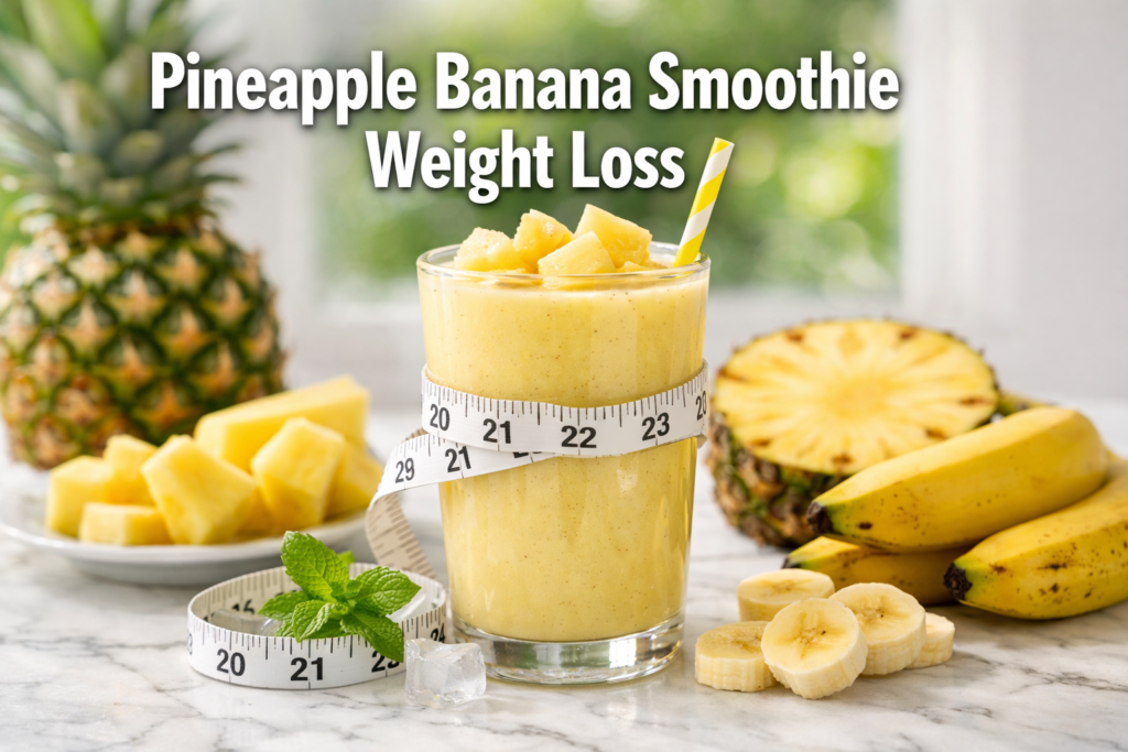 Pineapple Banana Smoothie Weight Loss