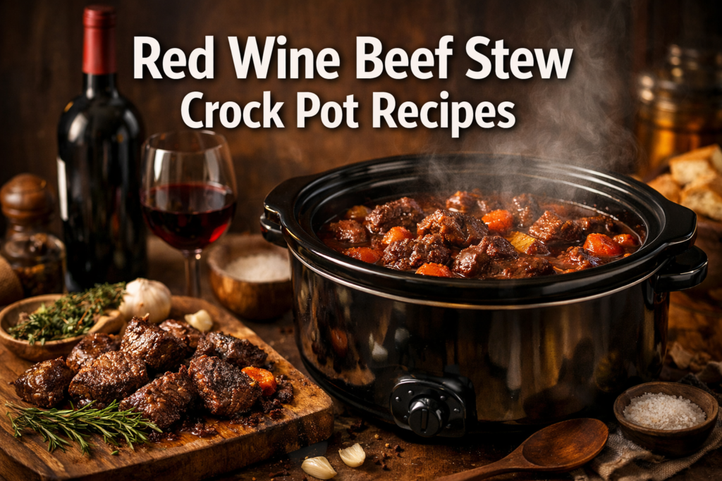 Red Wine Beef Stew Crock Pot Recipes