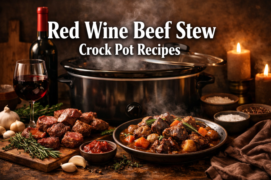 Red Wine Beef Stew Crock Pot Recipes