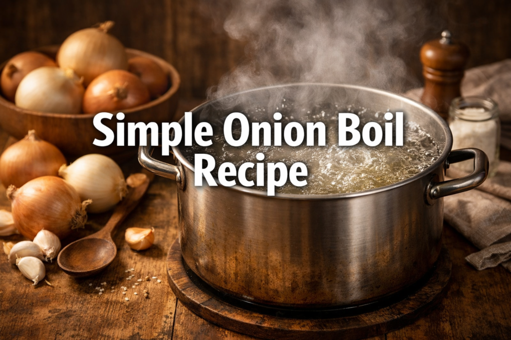 Simple Onion Boil Recipe