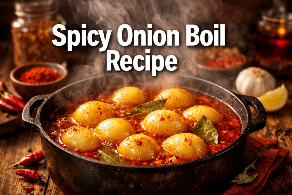 Spicy Onion Boil Recipe