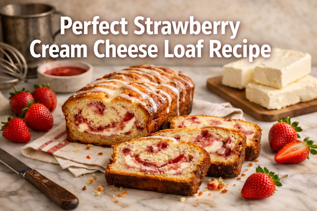 Strawberry Cream Cheese Loaf Recipe